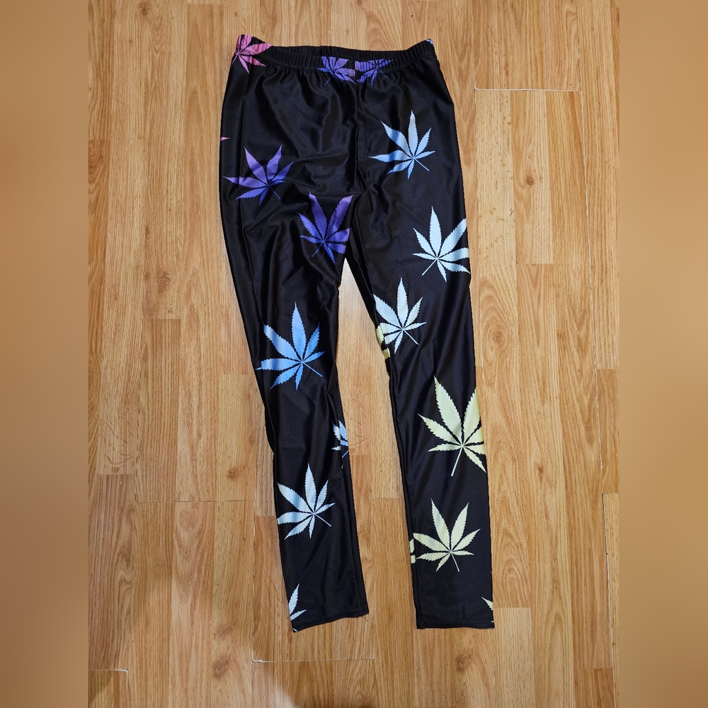 Leaf leggings